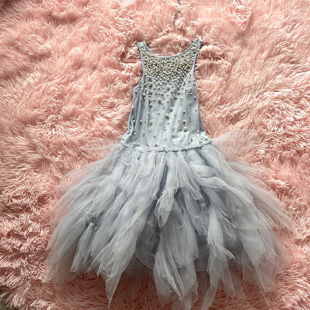 Blue ooh lala dress size 5